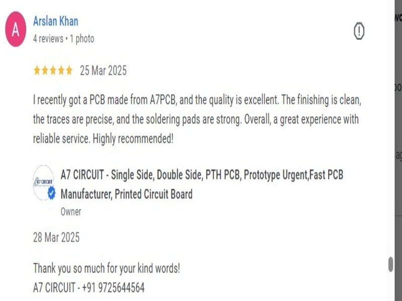 A7 Circuit Client Review